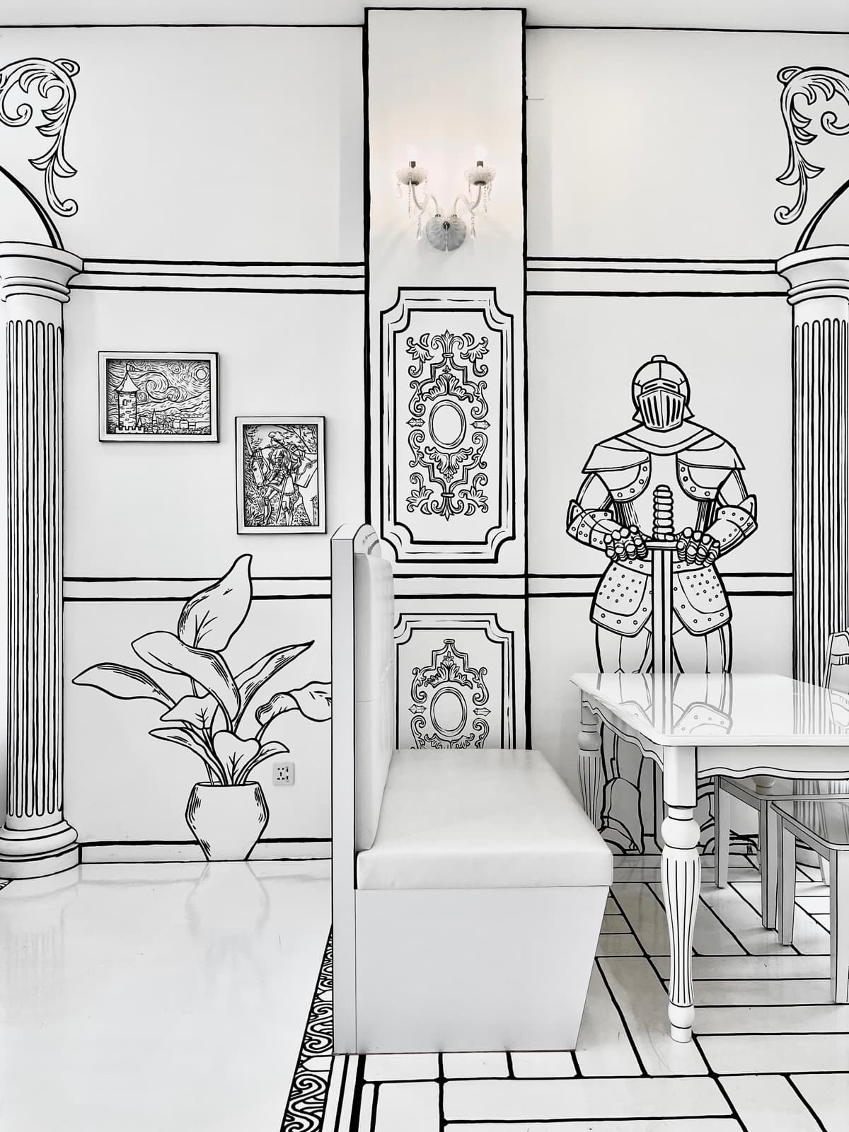 6D Cafe — Café interior design & renovation by SPAZEHAUS in Johor Bahru, space and natural light