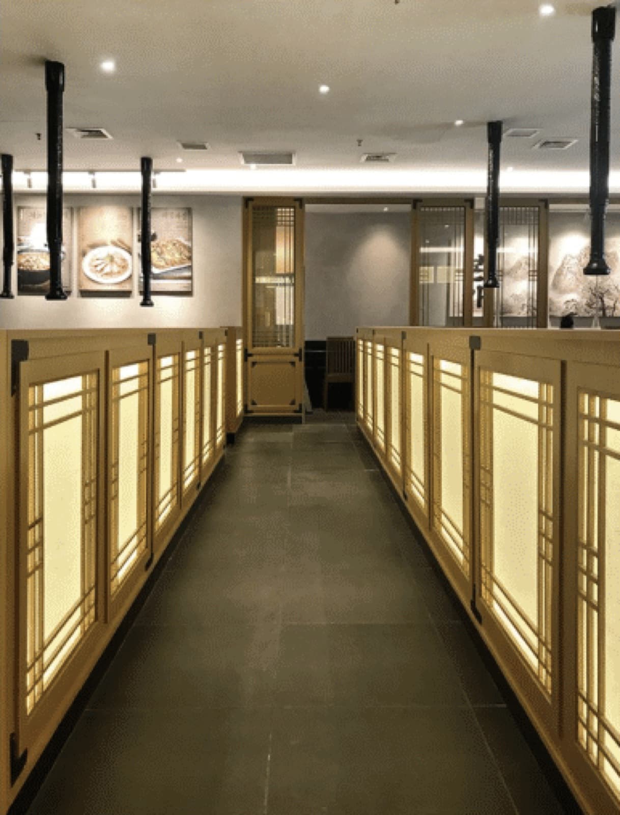 Bornga Korean Restaurant — Korean Restaurant interior design & renovation by SPAZEHAUS in Johor Bahru, layout and flow