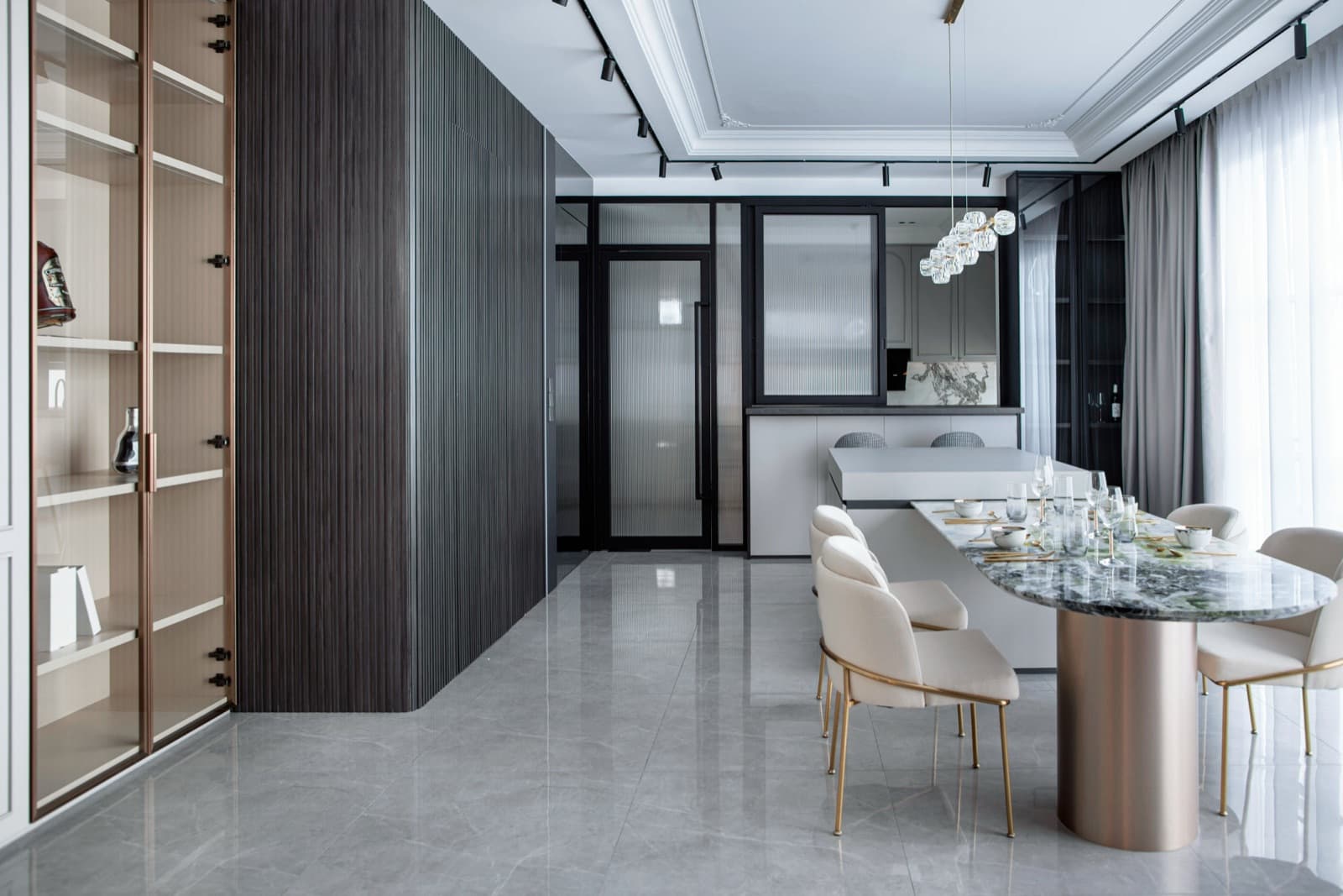 Eco Spring Cluster House — Cluster House interior design & renovation by SPAZEHAUS in Eco Spring, Johor Bahru, materials and textures