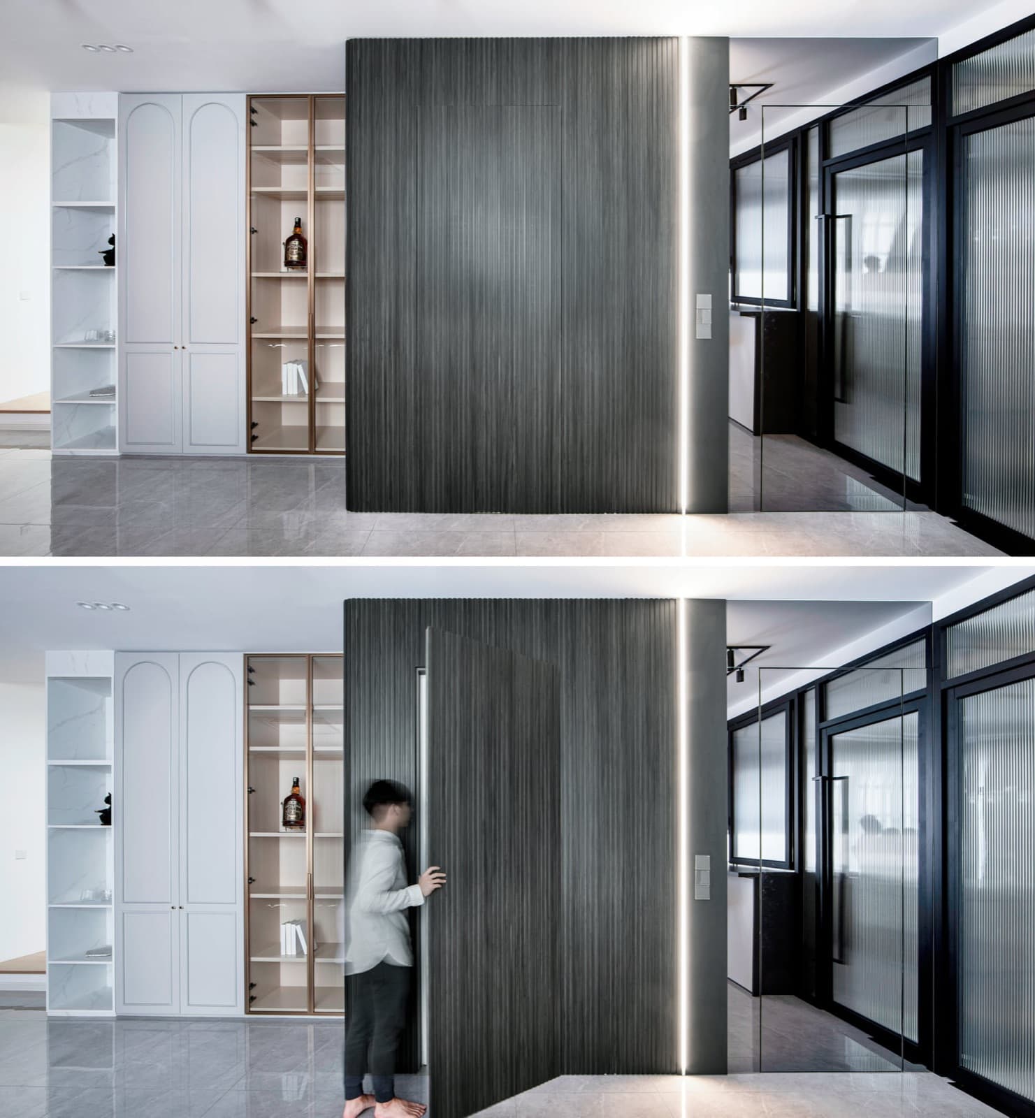 Eco Spring Cluster House — Cluster House interior design & renovation by SPAZEHAUS in Eco Spring, Johor Bahru, design and styling detail