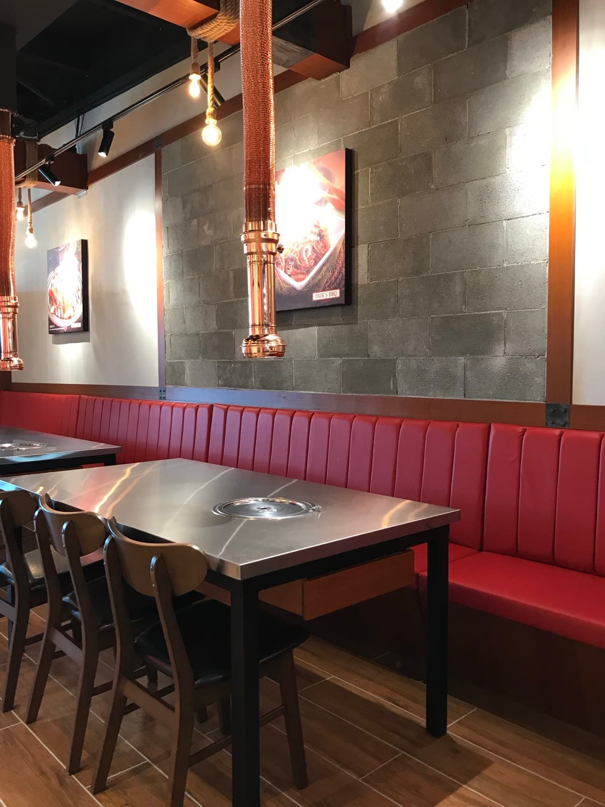 Paiks BBQ Restaurant — Korean BBQ interior design & renovation by SPAZEHAUS in Johor Bahru, space and natural light