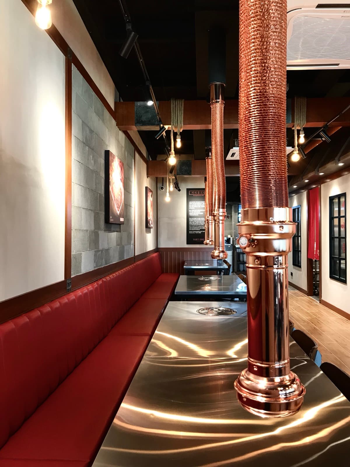Paiks BBQ Restaurant — Korean BBQ interior design & renovation by SPAZEHAUS in Johor Bahru, mood and ambience