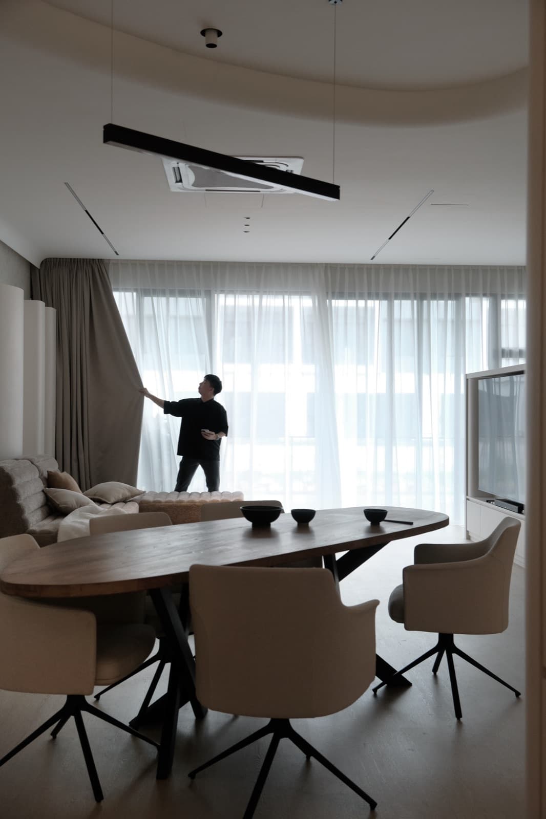Senibong Cove Link House — Link House interior design & renovation by SPAZEHAUS in Senibong Cove, Johor Bahru, layout and flow