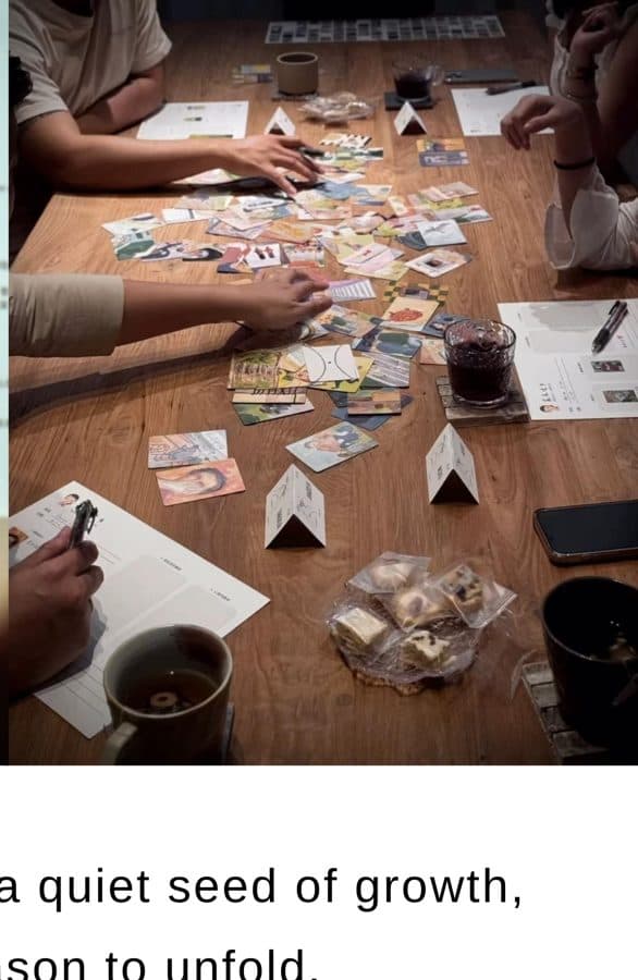 Leong Hui — A hands-on card workshop