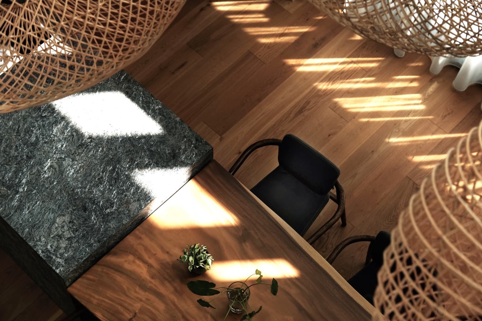 Taman Gaya Cluster — Cluster House interior design & renovation by SPAZEHAUS in Taman Gaya, Johor Bahru, materials and textures