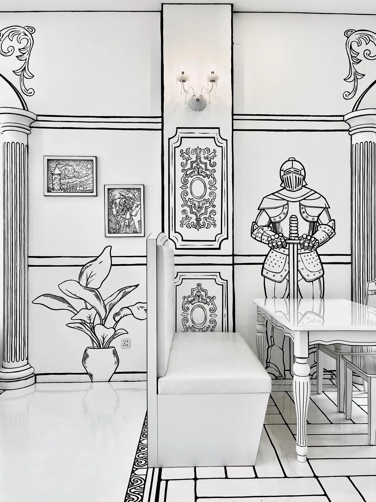 6D Cafe — Café interior design & renovation by SPAZEHAUS in Johor Bahru, space and natural light