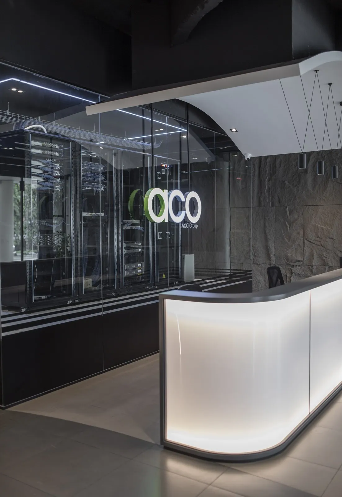 ACO Office — Corporate Office interior design & renovation by SPAZEHAUS in Johor Bahru, design and styling detail