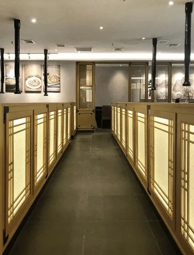 Bornga Korean Restaurant — Korean Restaurant interior design & renovation by SPAZEHAUS in Johor Bahru, layout and flow