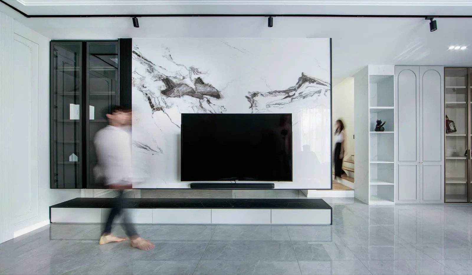 Eco Spring Cluster House — Cluster House interior design & renovation by SPAZEHAUS in Eco Spring, Johor Bahru, interior view
