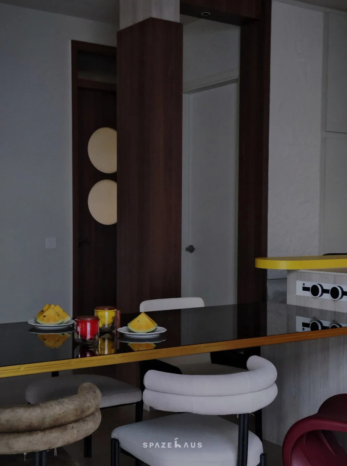 Eco Spring House — Cluster House interior design & renovation by SPAZEHAUS in Eco Spring, Johor Bahru, custom joinery and finishes