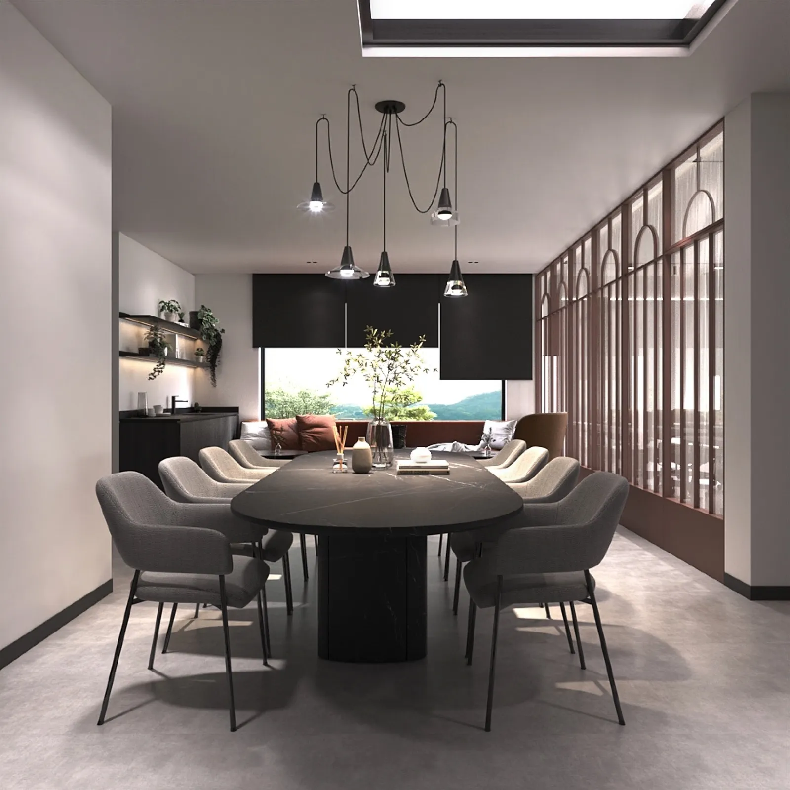 The Garden Dental — Dental Clinic interior design by SPAZEHAUS in Penang, interior view