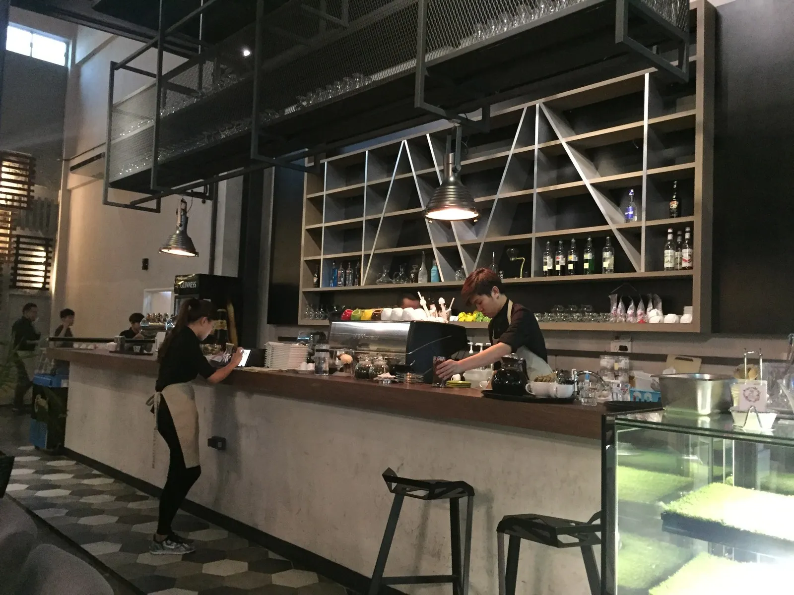 HAVN Cafe — Café interior design & renovation by SPAZEHAUS in Kulai, Johor Bahru, space and natural light