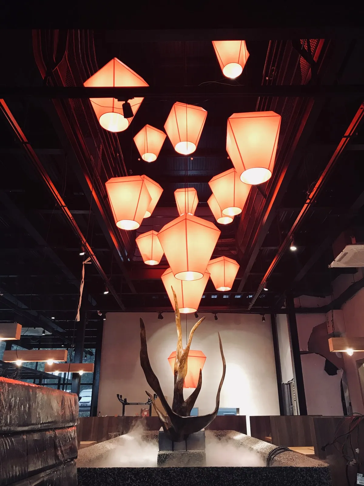 Master Hsu Restaurant — Taiwanese Restaurant interior design & renovation by SPAZEHAUS in Permas City, Johor Bahru, design and styling detail