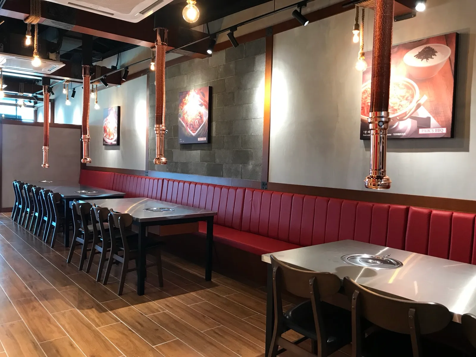 Paiks BBQ Restaurant — Korean BBQ interior design & renovation by SPAZEHAUS in Johor Bahru, design and styling detail