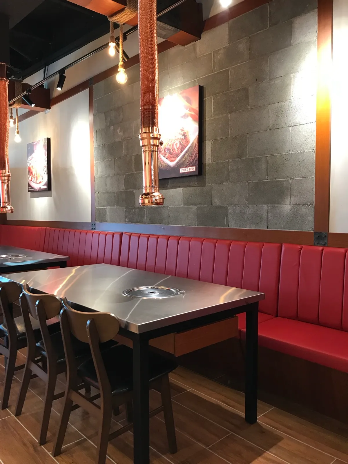 Paiks BBQ Restaurant — Korean BBQ interior design & renovation by SPAZEHAUS in Johor Bahru, space and natural light