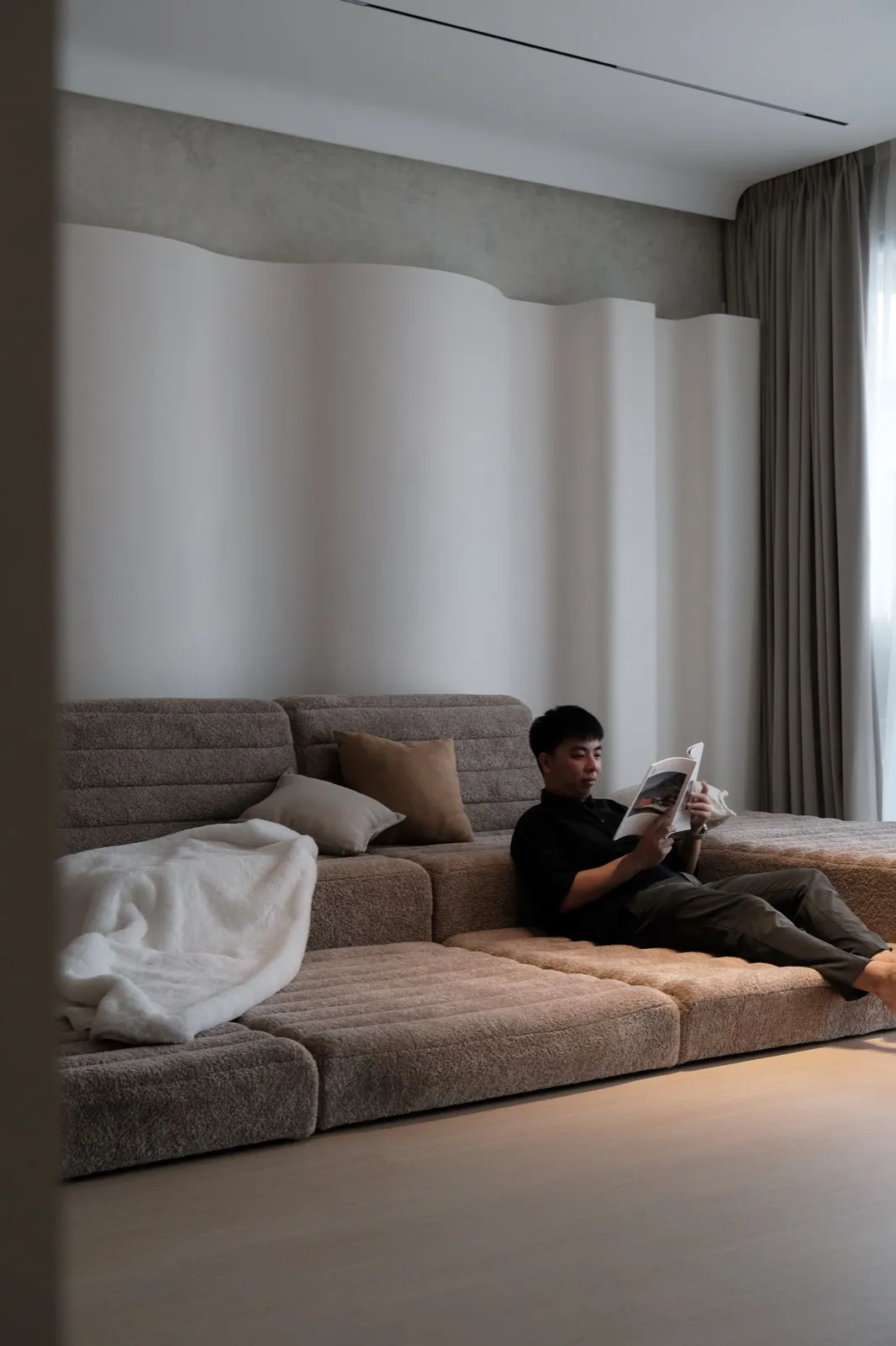 Senibong Cove Link House interior design by SPAZEHAUS in Johor Bahru