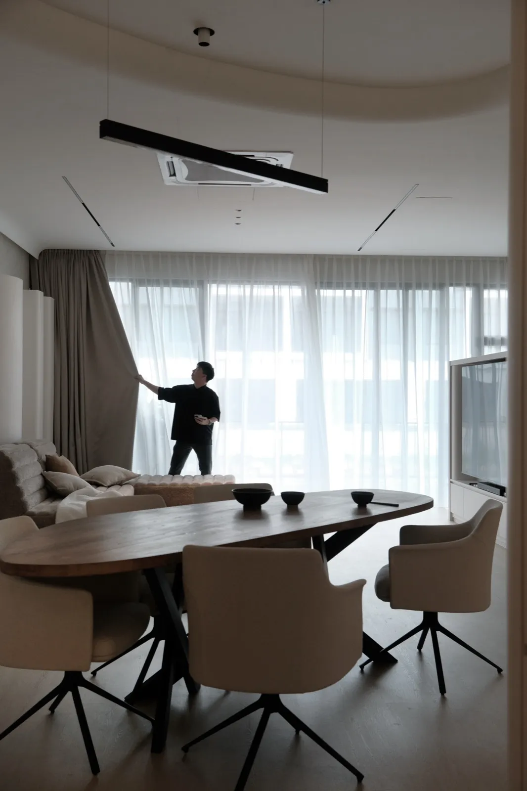 Senibong Cove Link House — Link House interior design & renovation by SPAZEHAUS in Senibong Cove, Johor Bahru, layout and flow