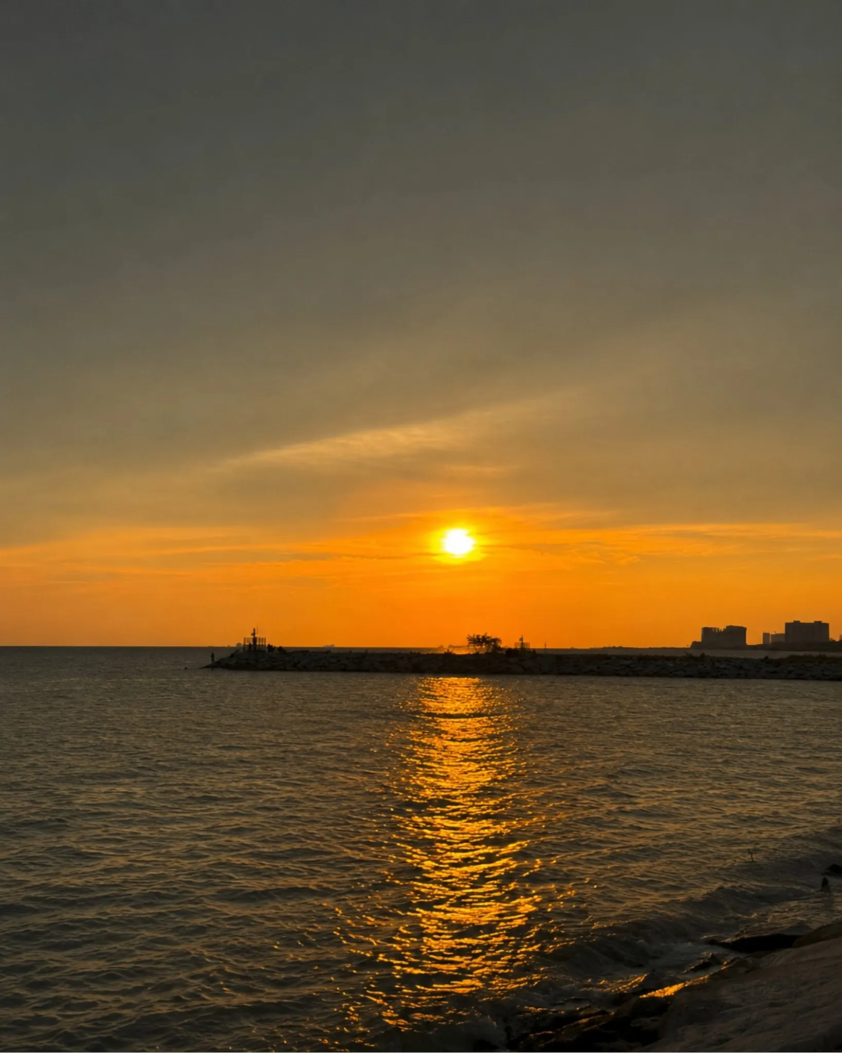Enjoying Scenic Sunsets
